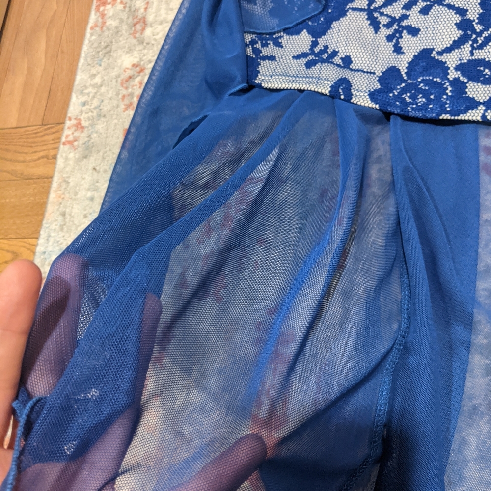 Solar Collection Blue Dress - Picture 7 of 8